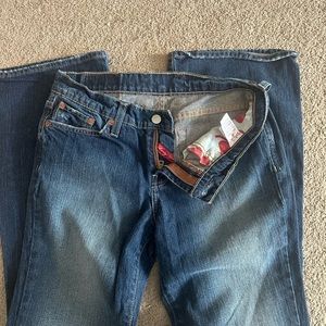 Sweet and low regular length boot cut jeans